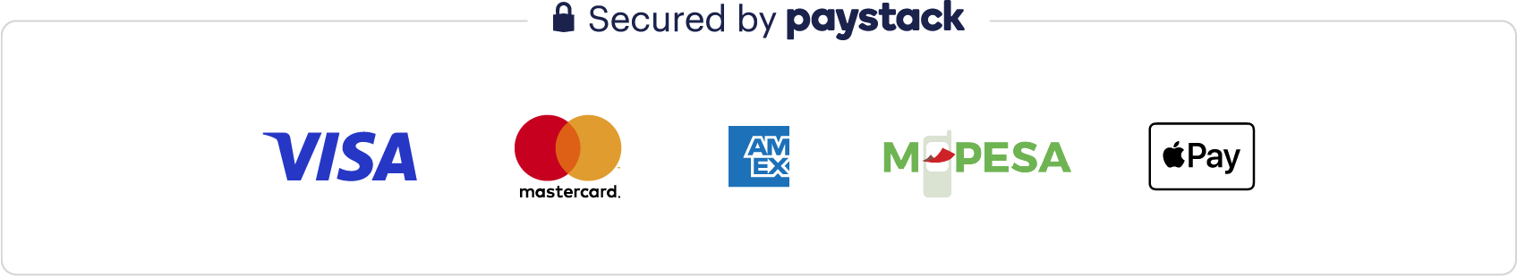 Paystack Payment Options